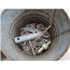 Image 3 : pail with misc. hardware