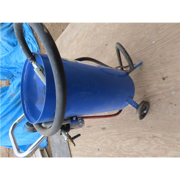 10 gallon pressure sand blaster