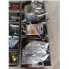Image 3 : three tubs of assorted hardware