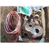 lot of hoses , tapes , cords , misc.