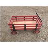 wooden garden wagon (like new)