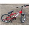 red CCM youth bike