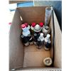 Image 2 : Box of assorted fluids, silicones & bulbs