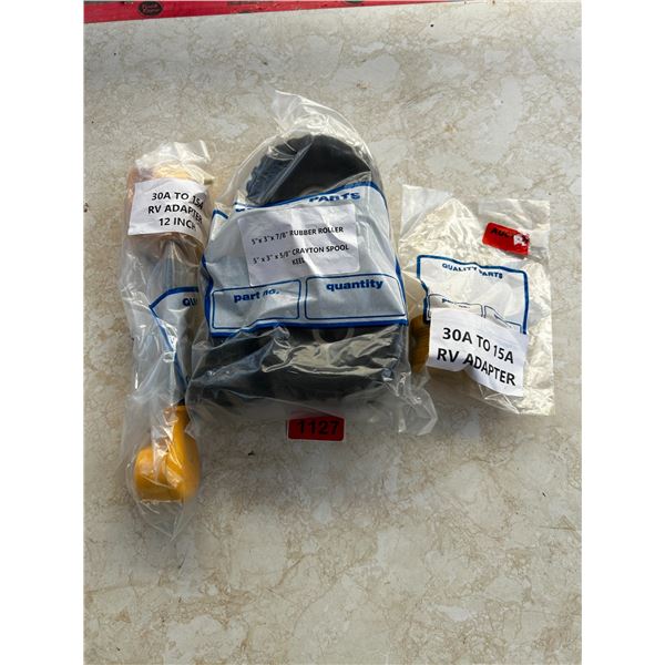 Boat trailer rollers & RV plugs