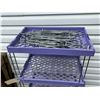 Image 3 : Purple shelf unit