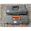 Image 1 : 2 tool boxes in great condition - includes deck adhesive caulking, small vehicle air compressor and 