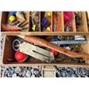Image 3 : tackle box full of lures and extras