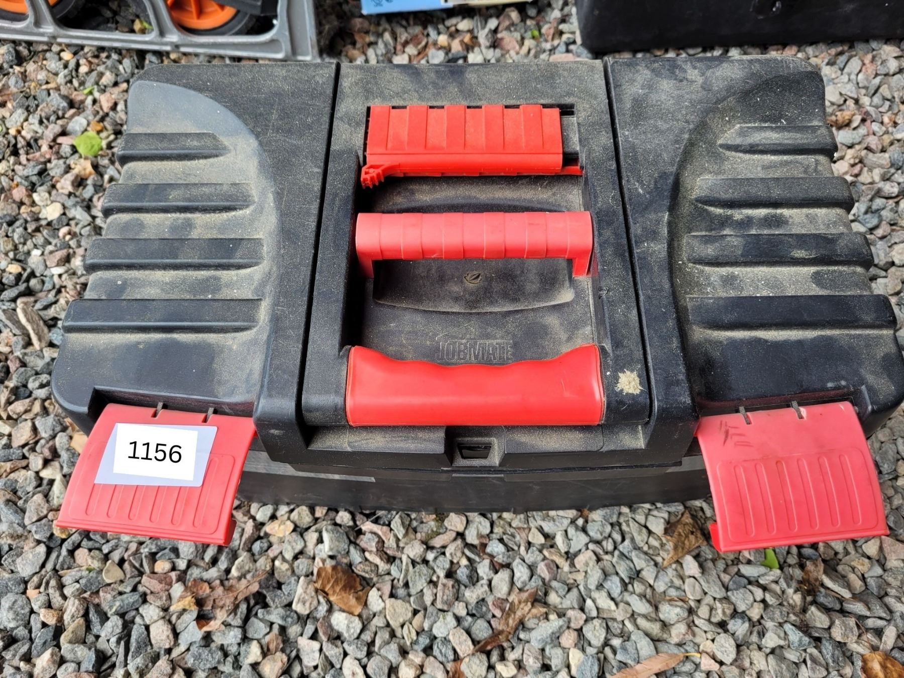 large Jobmate toolbox with contents - many good clean useable tools ...