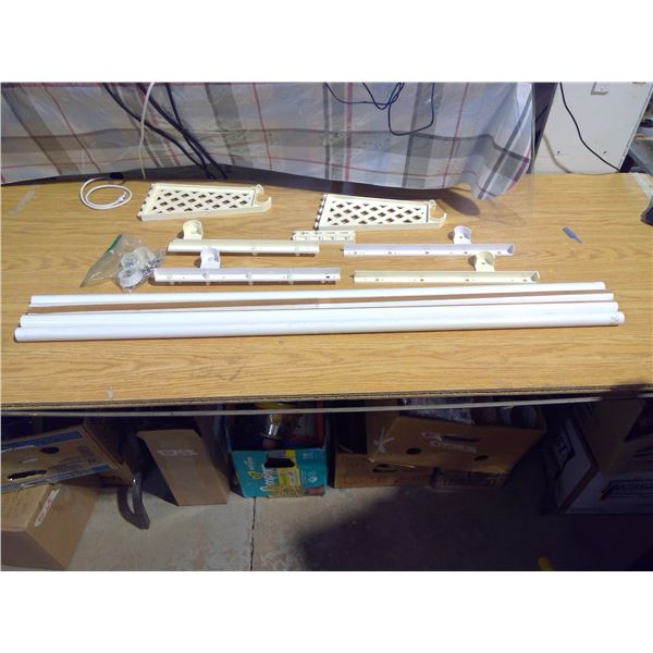 46 3/4" poles for closet and hardware