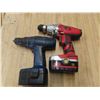 Image 1 : two cordless drills