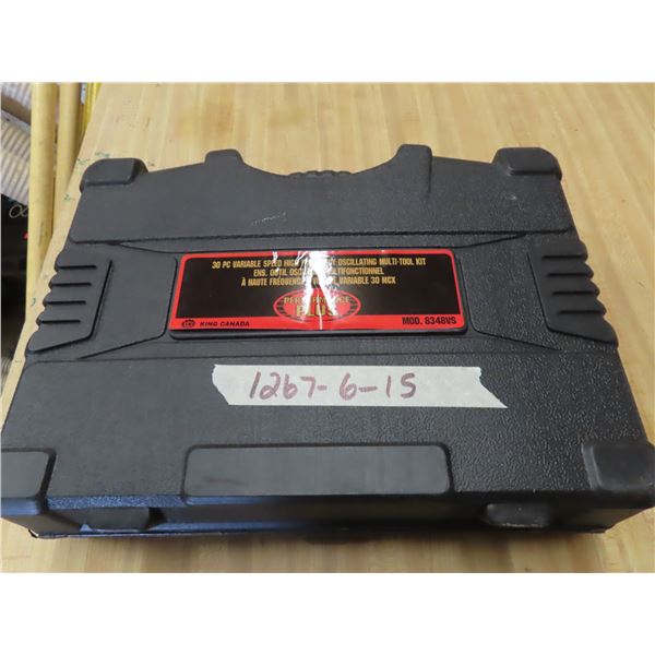 30 pc oscillating multi tool kit