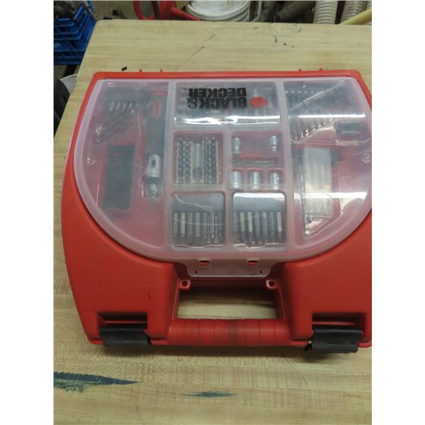 black and decker drill kit