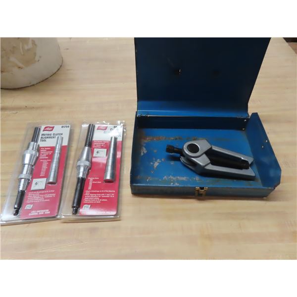 clutch alignment tools and tire end puller
