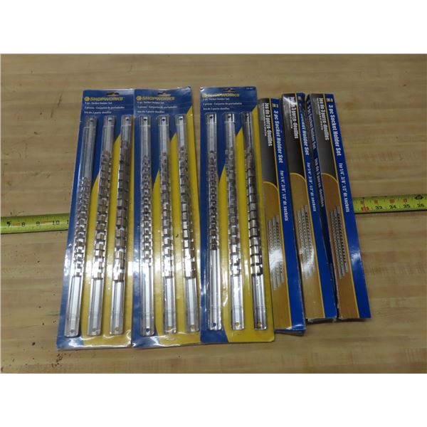 lot of socket holders