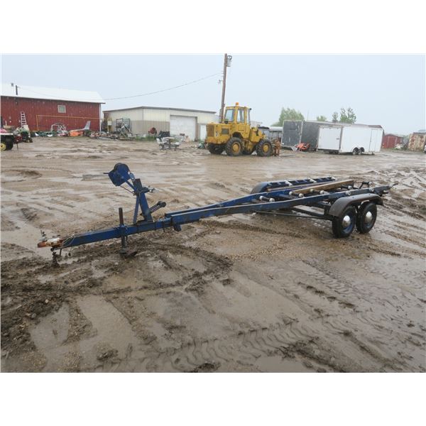 17ft boat trailer - VIN status not guaranteed, VIN plate illegible