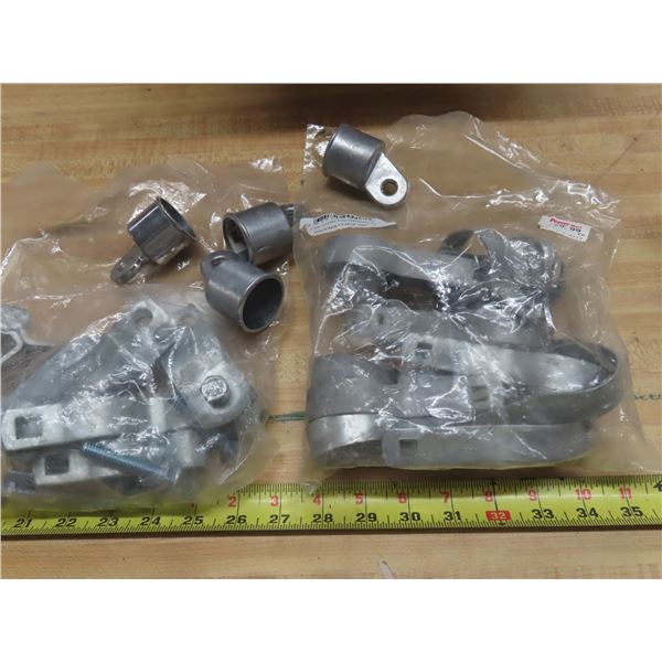 fencing supplies , corner post connectors and rail end caps