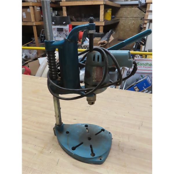 black and decker drill with press