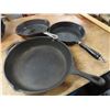 Image 3 : lot of cast iron frying pans