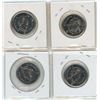 Image 2 : Lot of 4 canadian 50 cent coins of various years