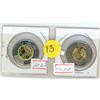 Image 1 : Lot of 2 , 2023 national indigenous people day toonies- coloured/non-coloured