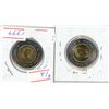Image 2 : Lot of 2 ( 1999 nunavut toonies
