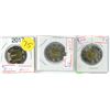 Image 1 : Lot fo 3, 2017 battle of vimy ridge toonies