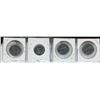 Image 2 : Lot of 4, 2017 canadian 50 cent coins