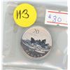 Image 1 : 2012 fine silver 20 dollars canadian coin