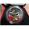 Image 2 : 2005 downy woodpecker canadian 25 cent coin  with certificate of authenticity
