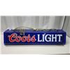 Image 3 : Large "Coors Light" hanging fluorescent light - 38"W x 11"D x 8"H