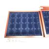 Image 2 : Lighthouse presentation wooden case, with 3 inserts for 20 Quadrum coin cases, 50x50mm - by Leuchttu