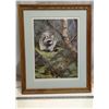 Image 1 : Racoon and Eggs print