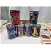 Image 6 : Vintage NHL newspapers, tin cans and vehicle flags