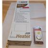 Image 1 : New - box never opened. 27" Baseboard Heater with wall mount thermostat