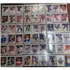 Image 1 : Lot of 6 hockey cards sheets (54 cards)