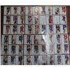 Image 2 : Lot of 6 hockey cards sheets (54 cards)