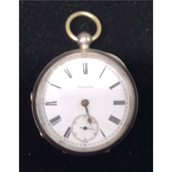 Ant Waltham 7J, 18S, AG case key wind, no key, NDS HND, runs