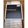 Image 3 : Case of 3M ¼ inch X 900 ft PR 5 Audio Mastering Tape