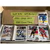 Image 1 : Upper Deck Hockey cards from 1991-1992-993. 660 count box. Some duplicates.