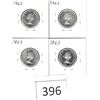 Image 2 : Four 1963 Quarters Individually Carded