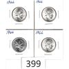 Image 1 : Four 1966 Quarters Individually Carded