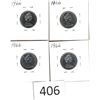 Image 2 : Four 1966 Nickels Individually Carded
