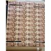 Image 1 : Full Sheet of Forty 1986 Two Dollar Bills