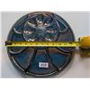 Image 2 : 13" Irridecent Carnival Glass Deviled Egg Serving platter