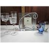Image 1 : Party Lite Trio Candle Holder, Picture Frame and 3 Shooter Glasses