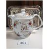 Image 2 : 50th Anniversary Teapot, Creamer, Sugar