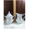 Image 3 : 50th Anniversary Teapot, Creamer, Sugar