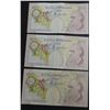 Image 2 : 1809-1882 Lot of 3 bank of england 10 pound bills