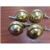 Image 1 : Set of Sheppard 2.5" Metal Casters