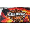 Image 1 : Harley davidson flag- new